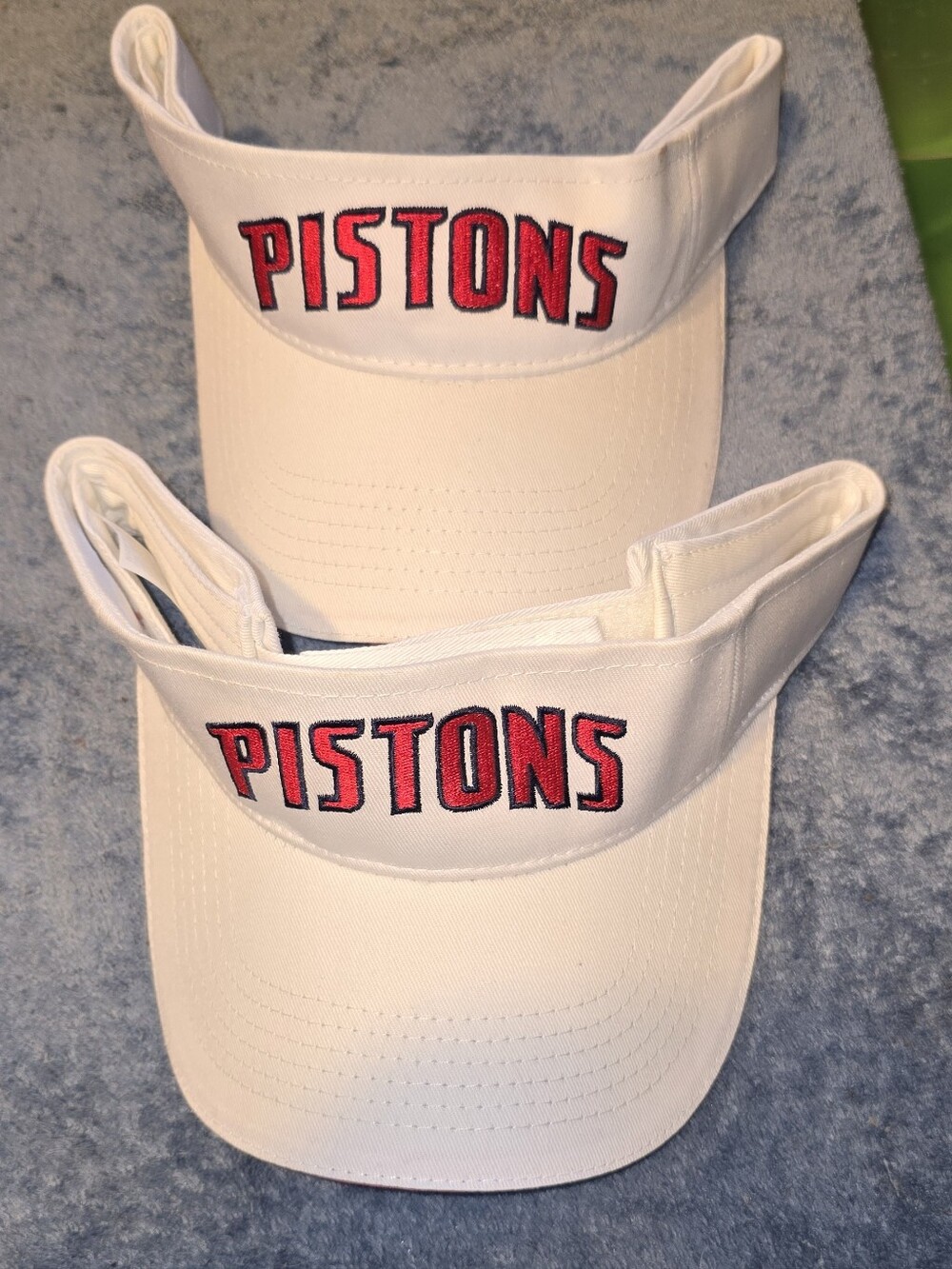 Pistons White Visor